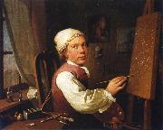 Jens Juel Self portrait oil painting reproduction